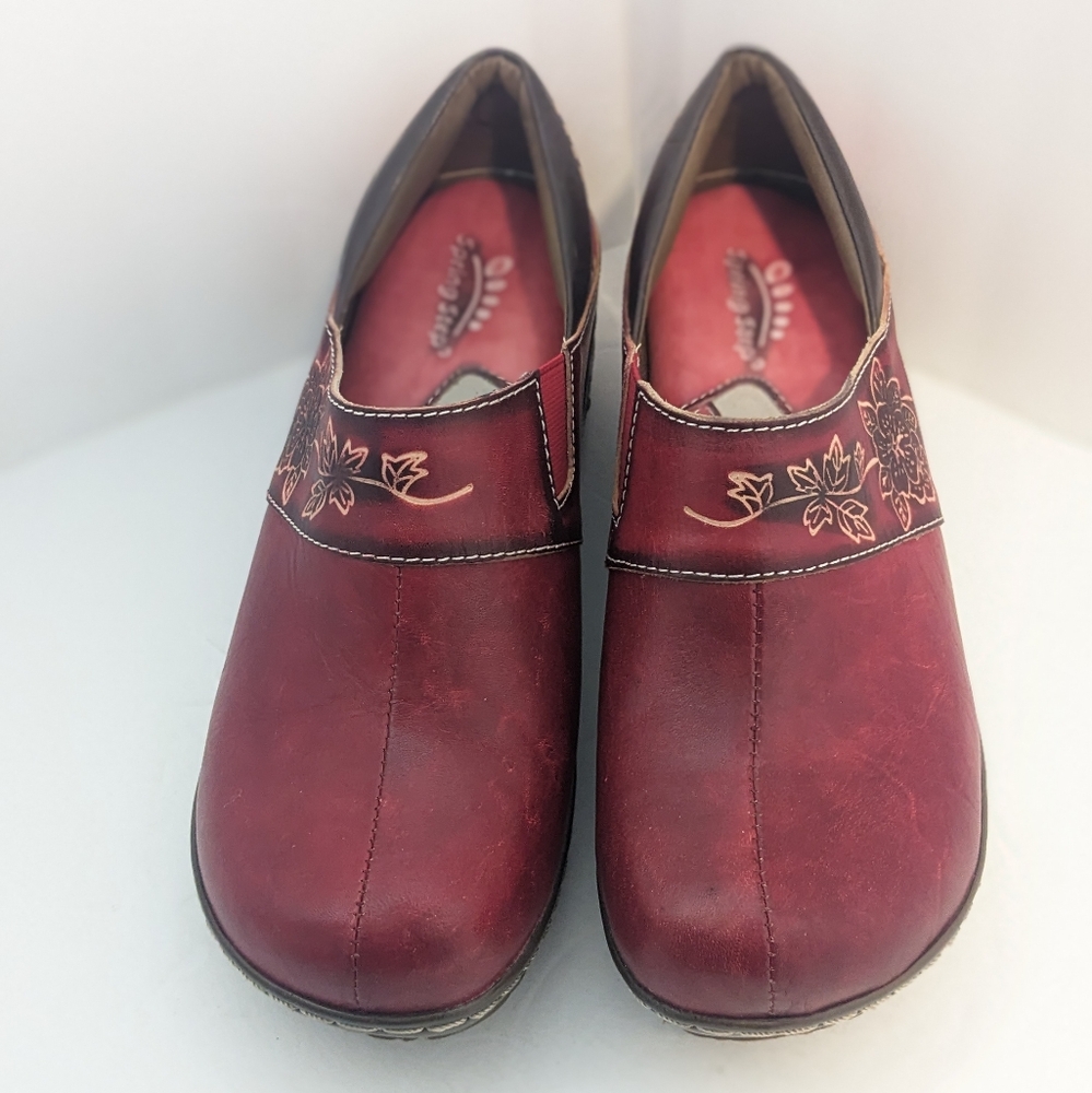 Spring step Winsome leather clogs - Picture 6 of 16